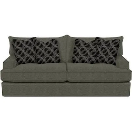 Sofa with Two Cushions